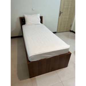 ملحفه کشدار و روبالشی هتلی یک نفره ۲تکه عرض ۱۲۰