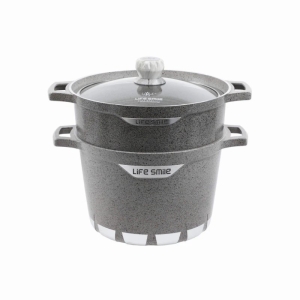 قابلمه لایف اسمایل مدل بخارپز FLCM 6 سایز 28