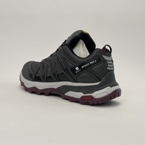 کفش روزمره زنانه رونی مدل وینگز پرو 6 طرح سالامون طوسی تیره