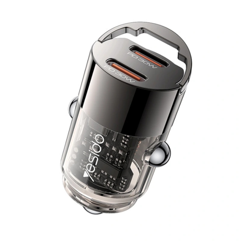 شارژر فندکی 30 وات یسیدو مدل YESIDO Y69