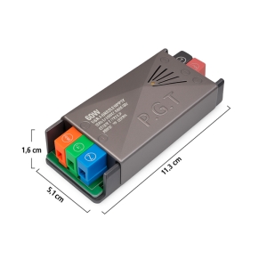 آداپتور لاینری 12 ولت  5 آمپر پی جی تی مدل 60 وات