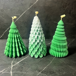 شمع درخت کریسمس مجموعه 3 عددی