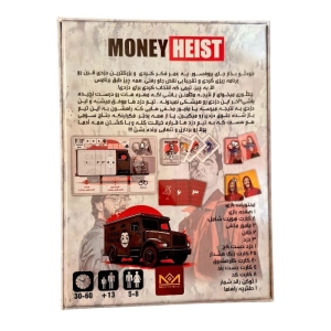 بازی نقش مخفی میپل کینگ مدل مانی هیست money heist