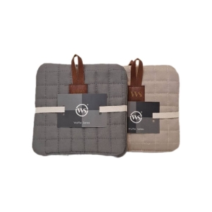 دستگیره آشپزخانه مربع مدل وافل مجموعه دو عددی