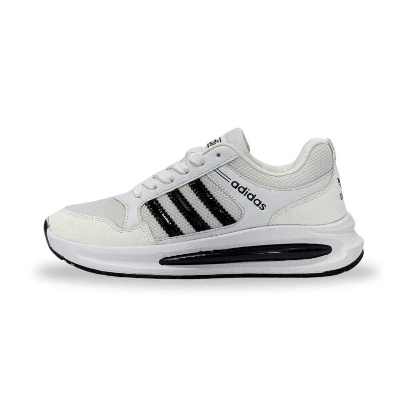 کتونی اسپرت زنانه و مردانه مدل آدیداس ایر رنگ سفید