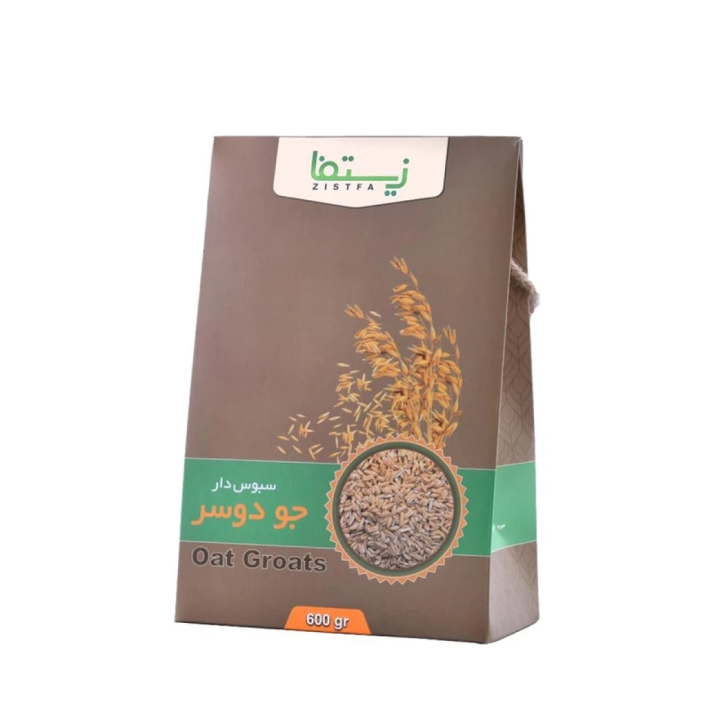  جودوسر سبوس‌دار زیستفاـ 600 گرم