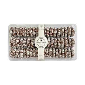  کوکی خانگی لاورز طعم دبل چاکلت حاوی 60 عدد کوکی