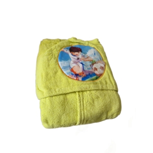 حوله تن پوش کودک مدل سوکر  سایز 100