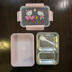 ظرف غذای کودک طرح کیتی کد ۹۱۲