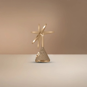 آینه آرایشی چندکاره پرودو مدل LFST084 طلایی