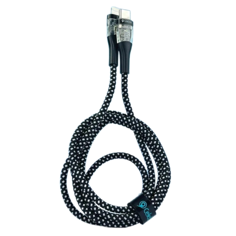 کابل شارژ سلبریت PD 60w دو سر تایپ سی مدل Celebrat HB-15