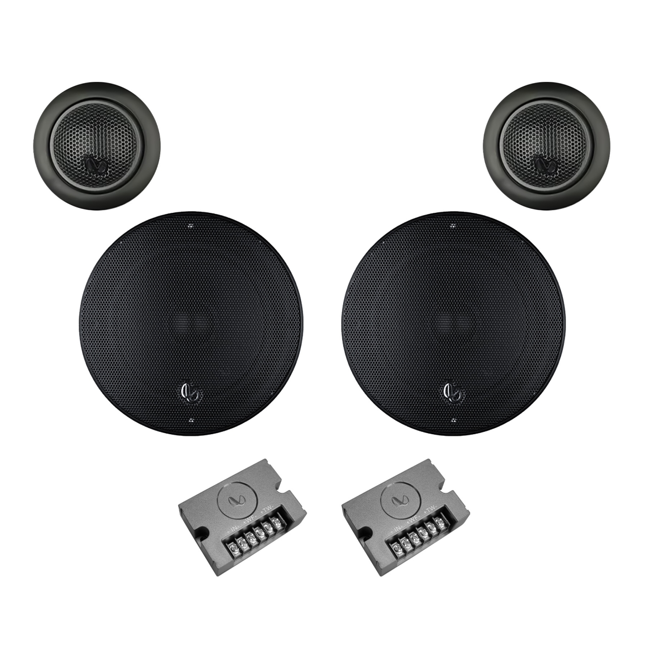 کامپوننت گرد اینفینیتی مدل Infinity ALPHA 650C-بسته شش عددی