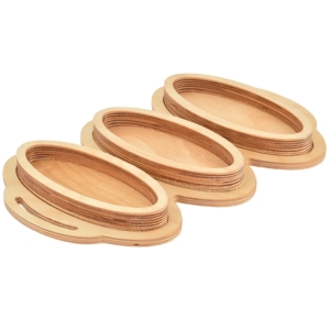 اردور خوری چوبی مدل بیضی