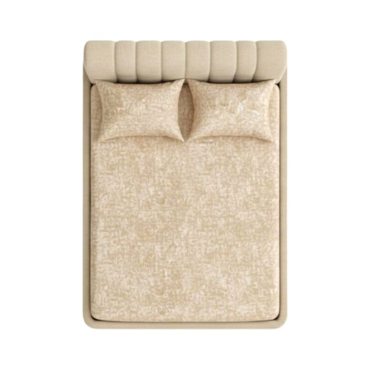 ملحفه مدرن کش دار دونفره طرح آرام سایز ۲۰۰*۱۸۰