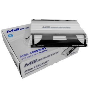 آمپلی فایر 4 کانال ام بی اکوستیک مدل MB-Acoustics MBA4680XLBT
