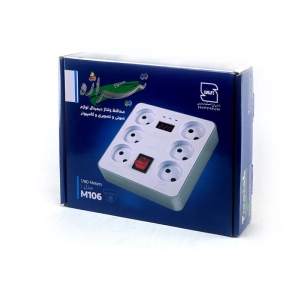 محافظ برق صوتی و تصویری تیراژه مدل m106