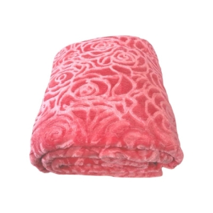 پتو مسافرتی یک نفره گلبافت مدل فلورا سایز 160*220