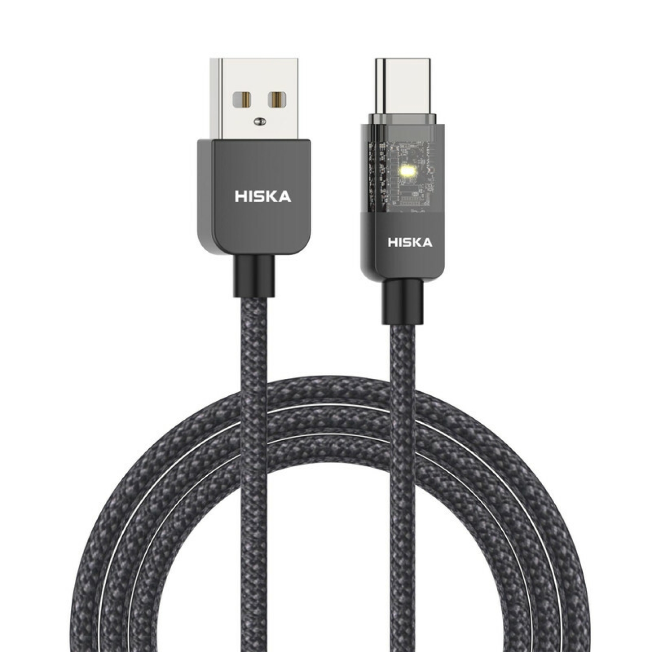 کابل تبدیل USB-A به USB-C هیسکا مدل LX-891AC طول 1 متر