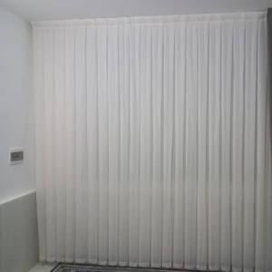 پرده حریر ساده مدل پلیسه سایز ۱۵۰×۲۸۰  