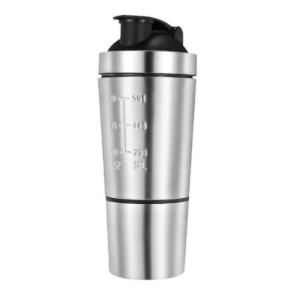 شیکر استیل 2 تیکه MAXWELL حجم 590 میلی لیتر