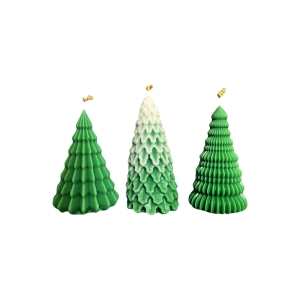 شمع درخت کریسمس مجموعه 3 عددی