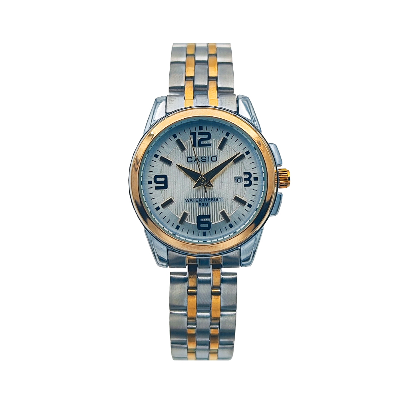 ساعت مچی عقربه ای زنامه کاسیو مدل(MTP-13(2784