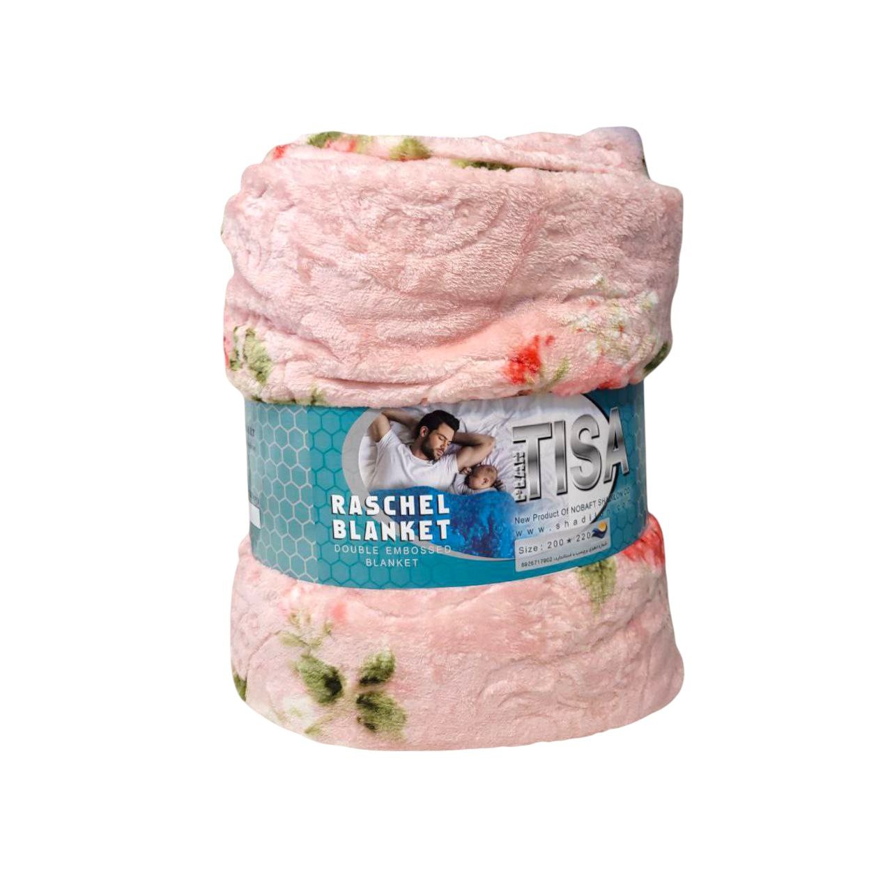 پتو مسافرتی ژله ای دو نفره تیسا مدل لایف سایز 200*220