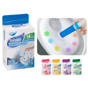 ژل خوشبوکننده توالت رایحه پرتقال طرح گل مدل XH 713