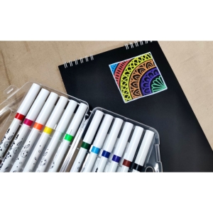 ماژیک چند منظوره مدل اکریلیک مجموعه 12 عددی