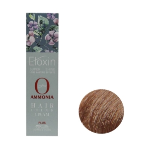 رنگ موی فاقد آمونیاک Eloxin اصل ایتالیا حجم 100 میلی لیتر شماره 8.76 رنگ بلوند شکلاتی 
