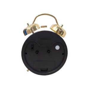 ساعت رومیزی طلایی زنگ دار و چراغ دار مدل RN 208