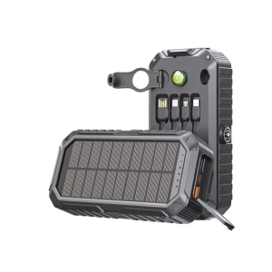 پاوربانک خورشیدی گرین مدل GL-PX15 ظرفیت 20 هزار میلی آمپر