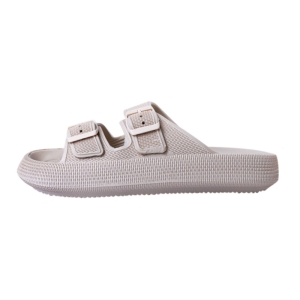 دمپایی مردانه مدل کاسپین رنگ کرمی