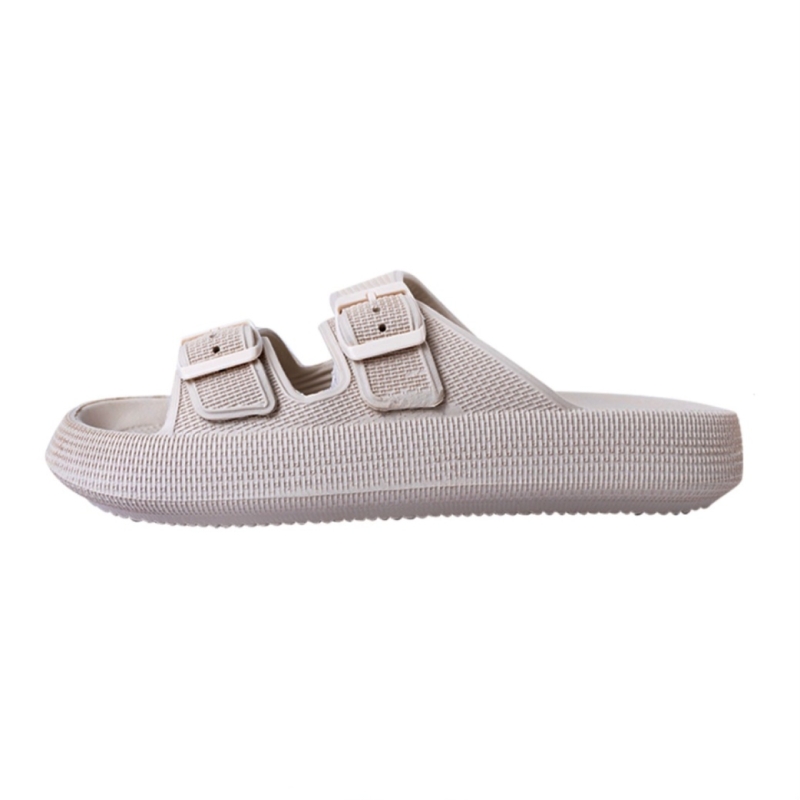 دمپایی مردانه مدل کاسپین رنگ کرمی