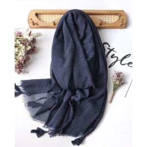 شال زنانه مدل پلیسه سنگشور طرح ۱۱۰