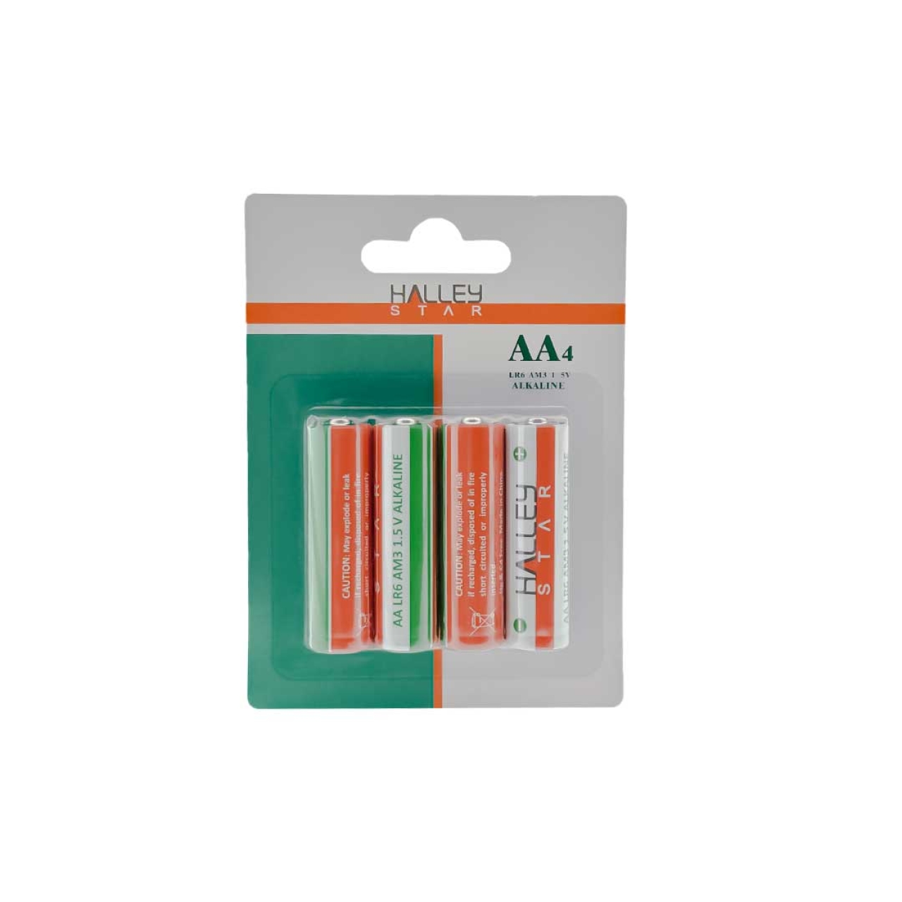 باتری قلمی بلیستر 4 عددی هالی استار آلکالاین