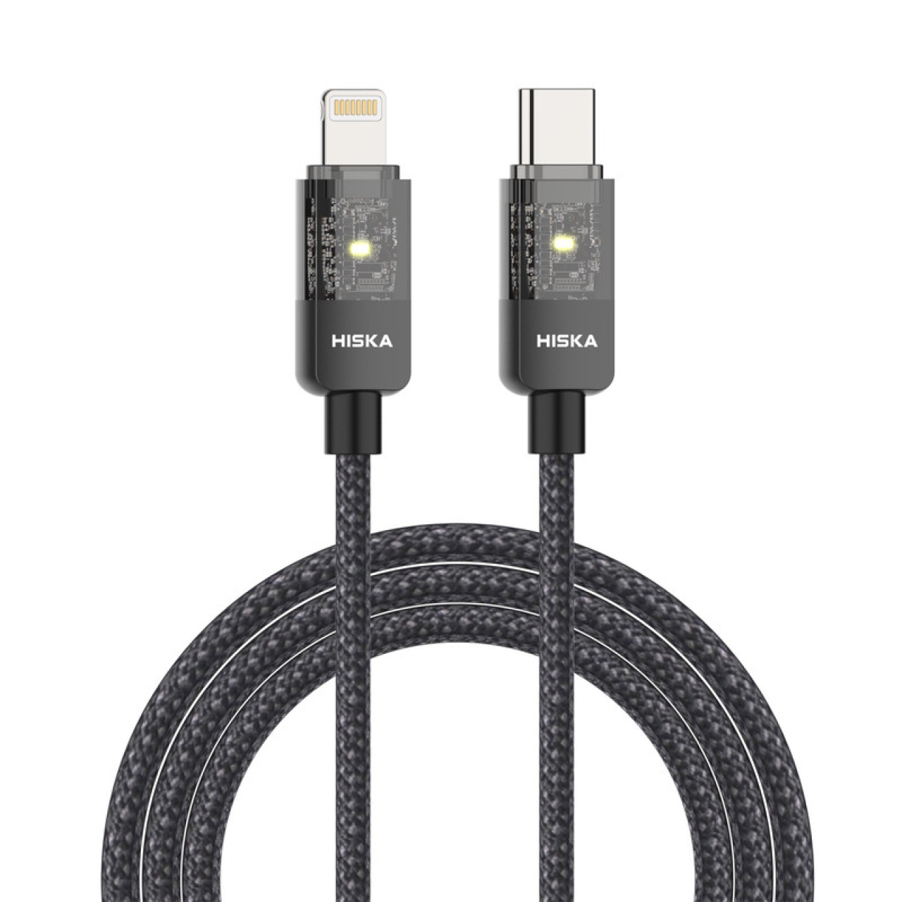 کابل تبدیل USB-C به لایتنینگ هیسکا مدل LX-891CL طول 1 متر
