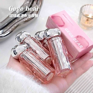لیپ گلاس مایع گی گی بیر GEGE BEAR مدل کره ای شیشه ای وزن 3 گرم شماره 06