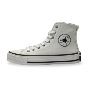 کتونی زنانه مدل الستار ساقدار رنگ سفید