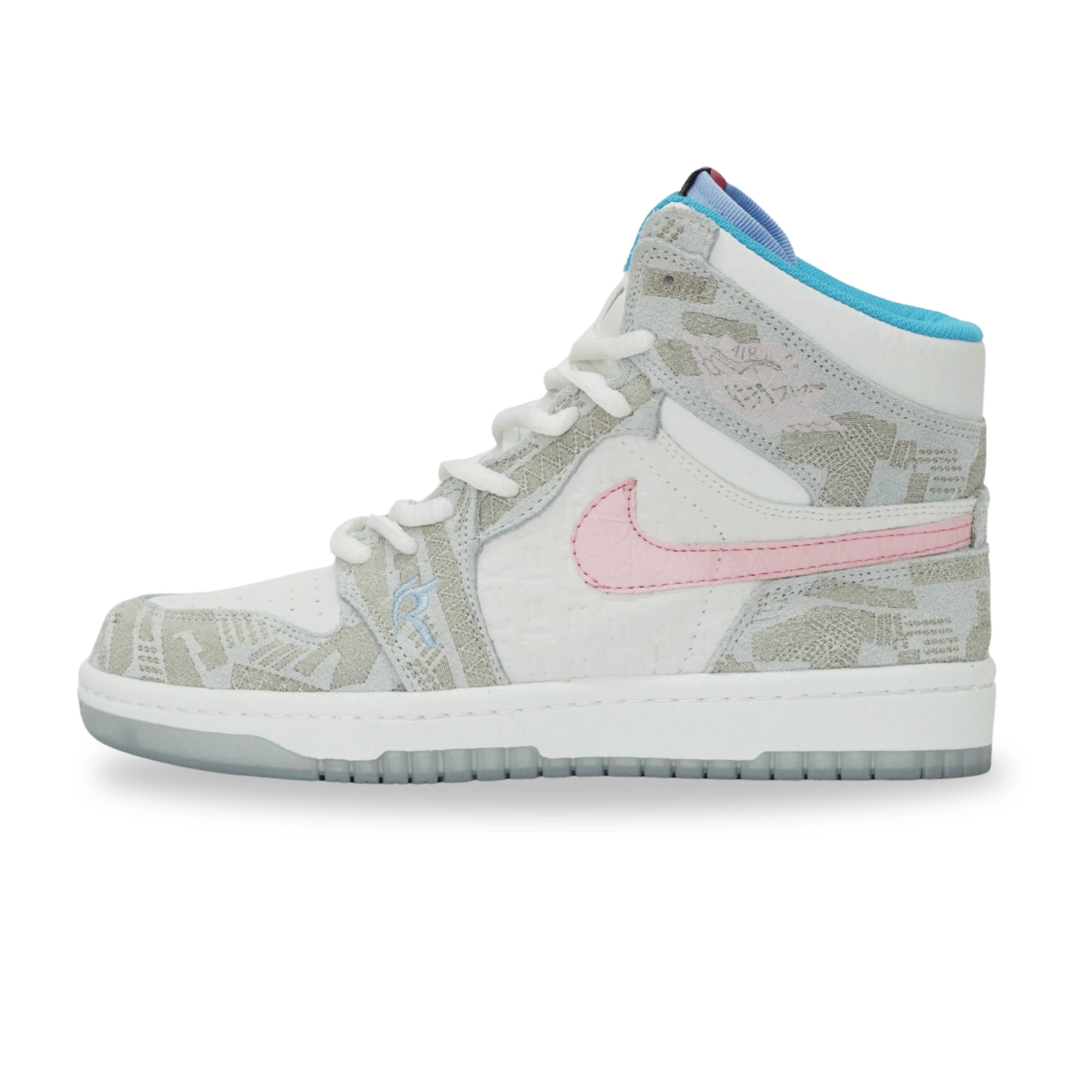 کتونی زنانه مدل نایک اس بی ساقدار رنگ طوسی