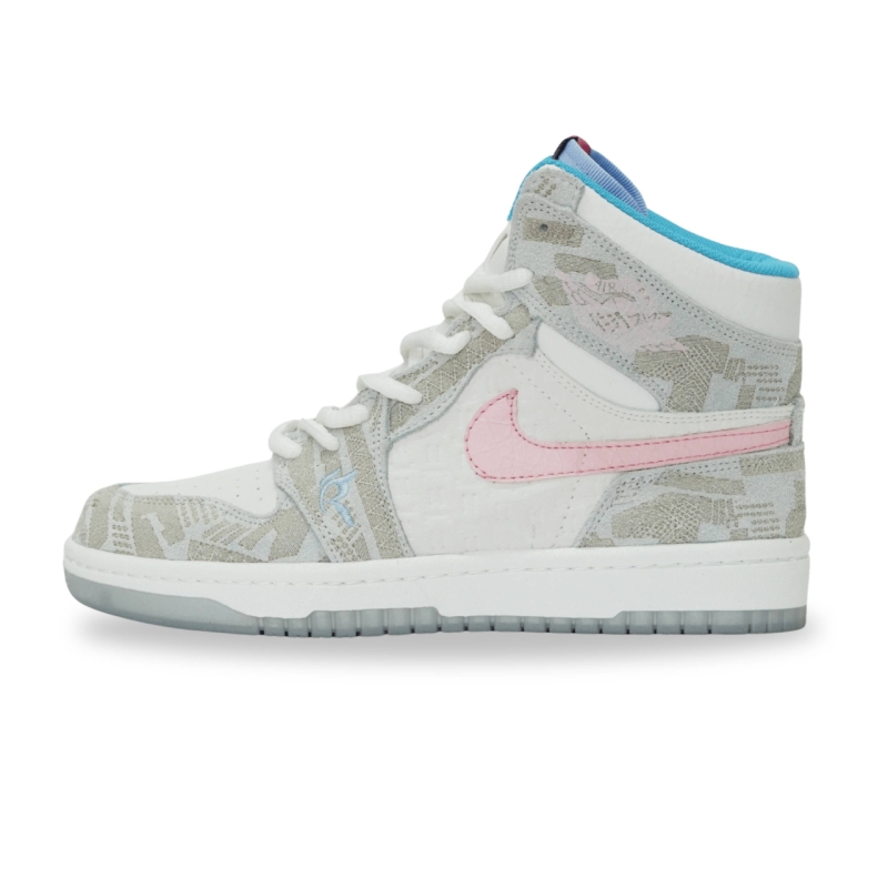 کتونی زنانه مدل نایک اس بی ساقدار رنگ طوسی