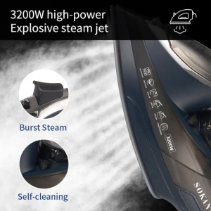 اتو بخار با کفی سرامیکی سوکانی قدرت 3200W مدل SK-11029