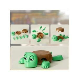 زیرلیوانی لاک‌پشتی سه‌بعدی فانتزی