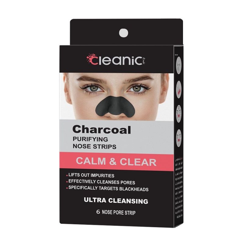  چسب بینی زغالی کلینیک کیندی بسته 6 عددی