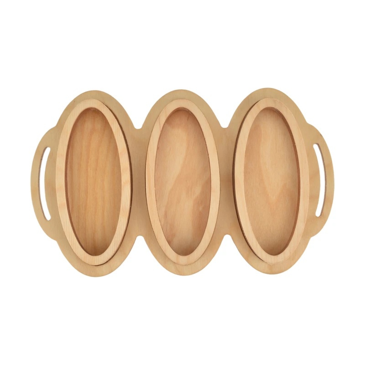 اردور خوری چوبی مدل بیضی