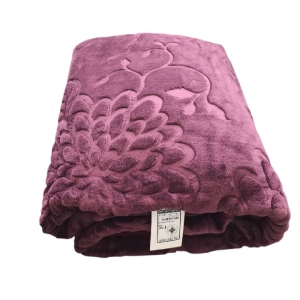 پتو گلبافت یک نفره طرح گلدار سایز 160*220