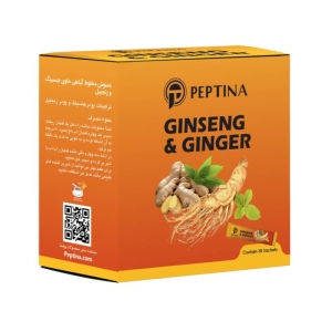 دمنوش جینسینگ و زنجبیل پپتینا - جعبه 30 عددی
