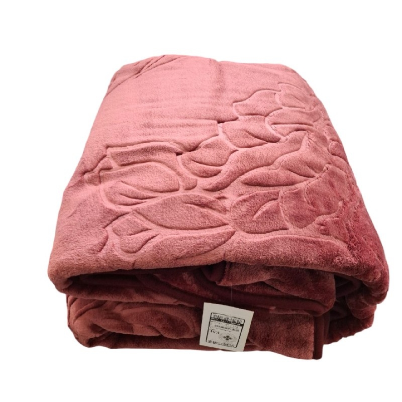 پتو گلبافت دو نفره طرح گلدار سایز 220*240