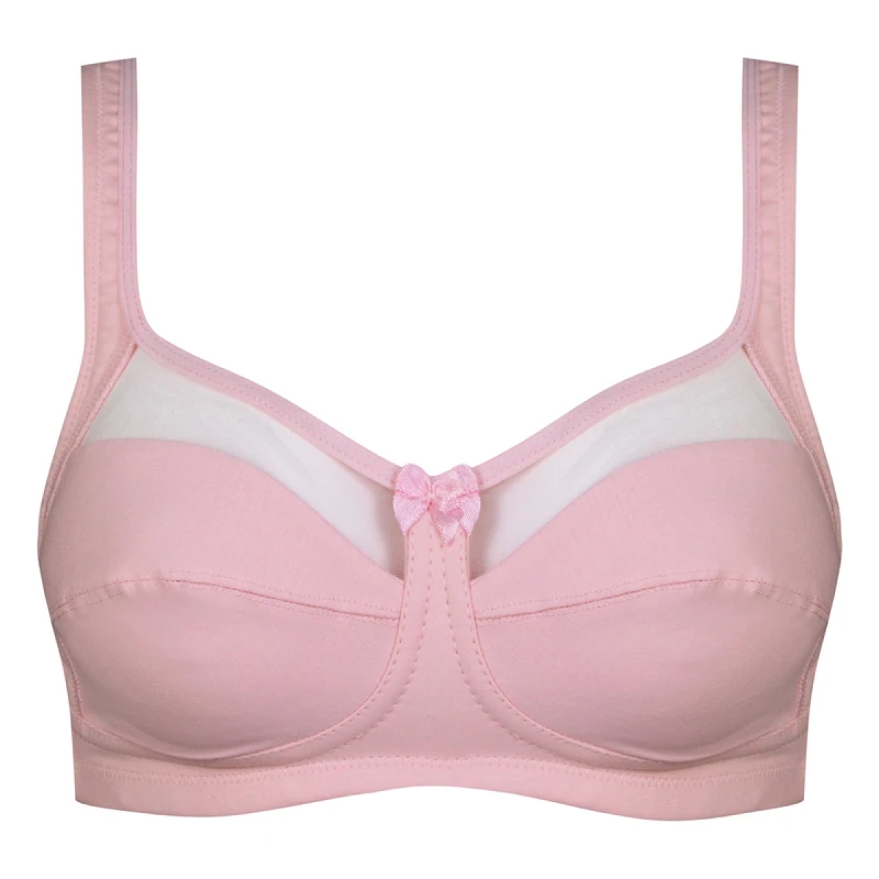 سوتین بالا حریر EMA کد 4100 - رنگ صورتی