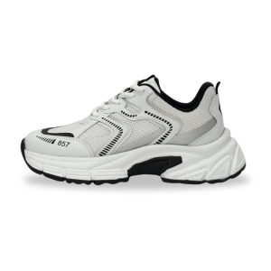 کتونی زنانه مدل بالنسیاگا رنگ سفید مشکی